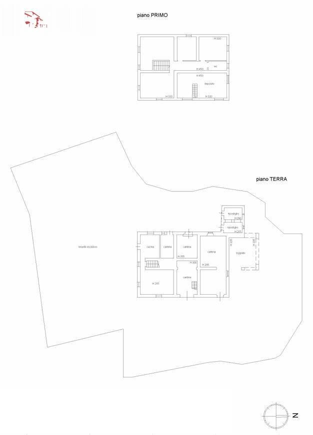 Foto 19 - Rustico via Celle
 
50, Dicomano - planimetria 1