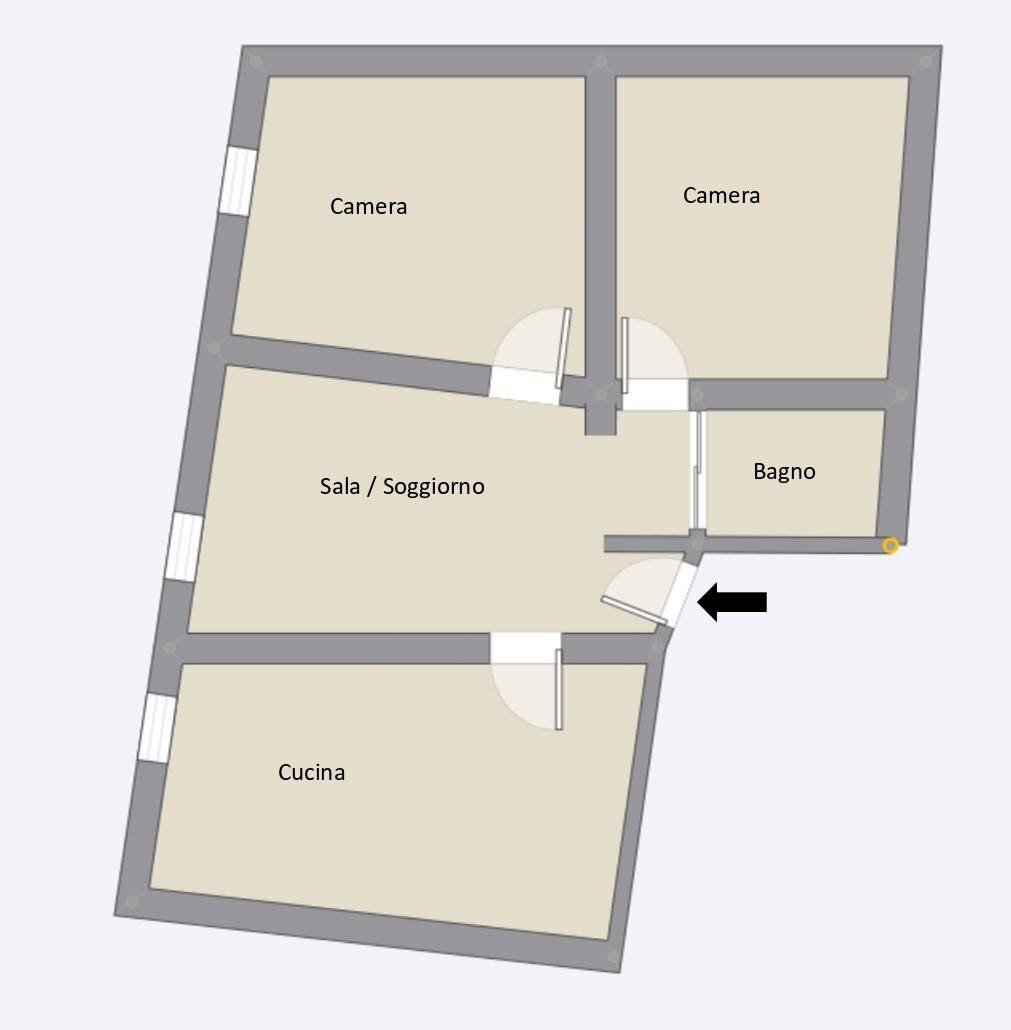 Foto 26 - Quadrilocale Carcare - planimetria 1