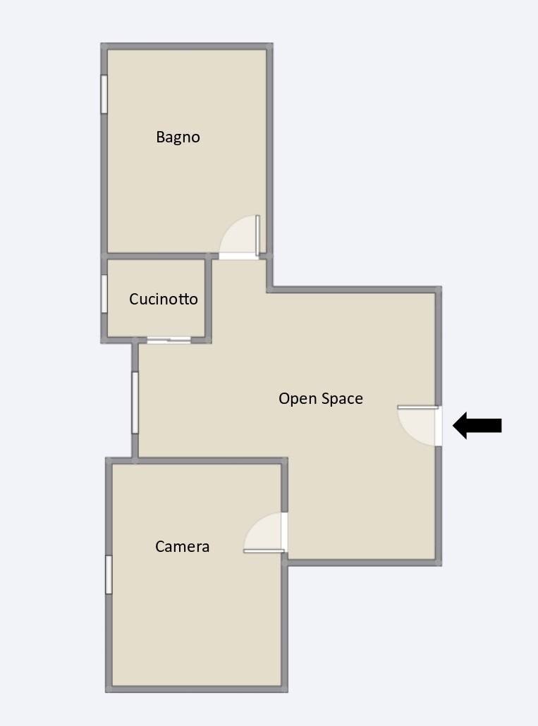 Foto 11 - Three-room apartment Cengio - floor plans 1