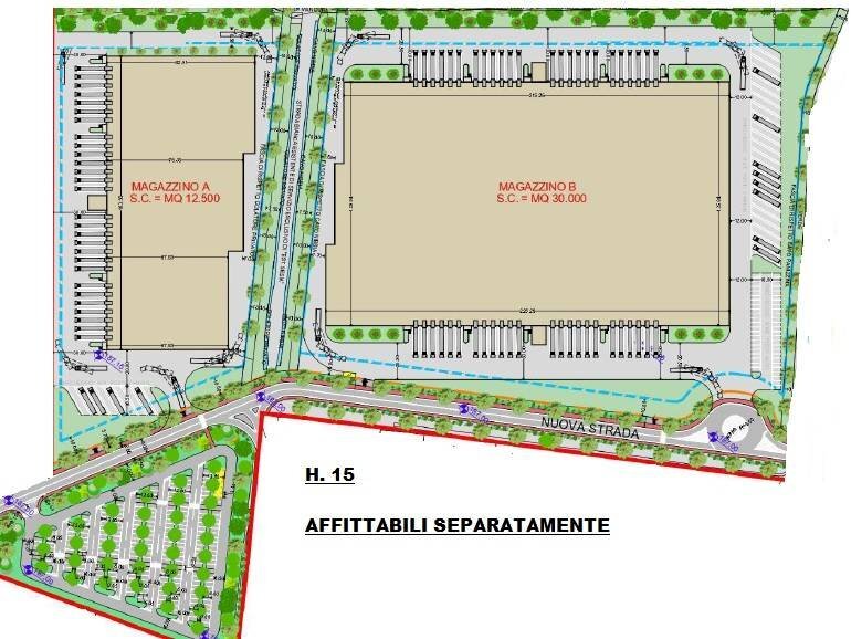 Foto 10 - Capannone Galliate - planimetria 1