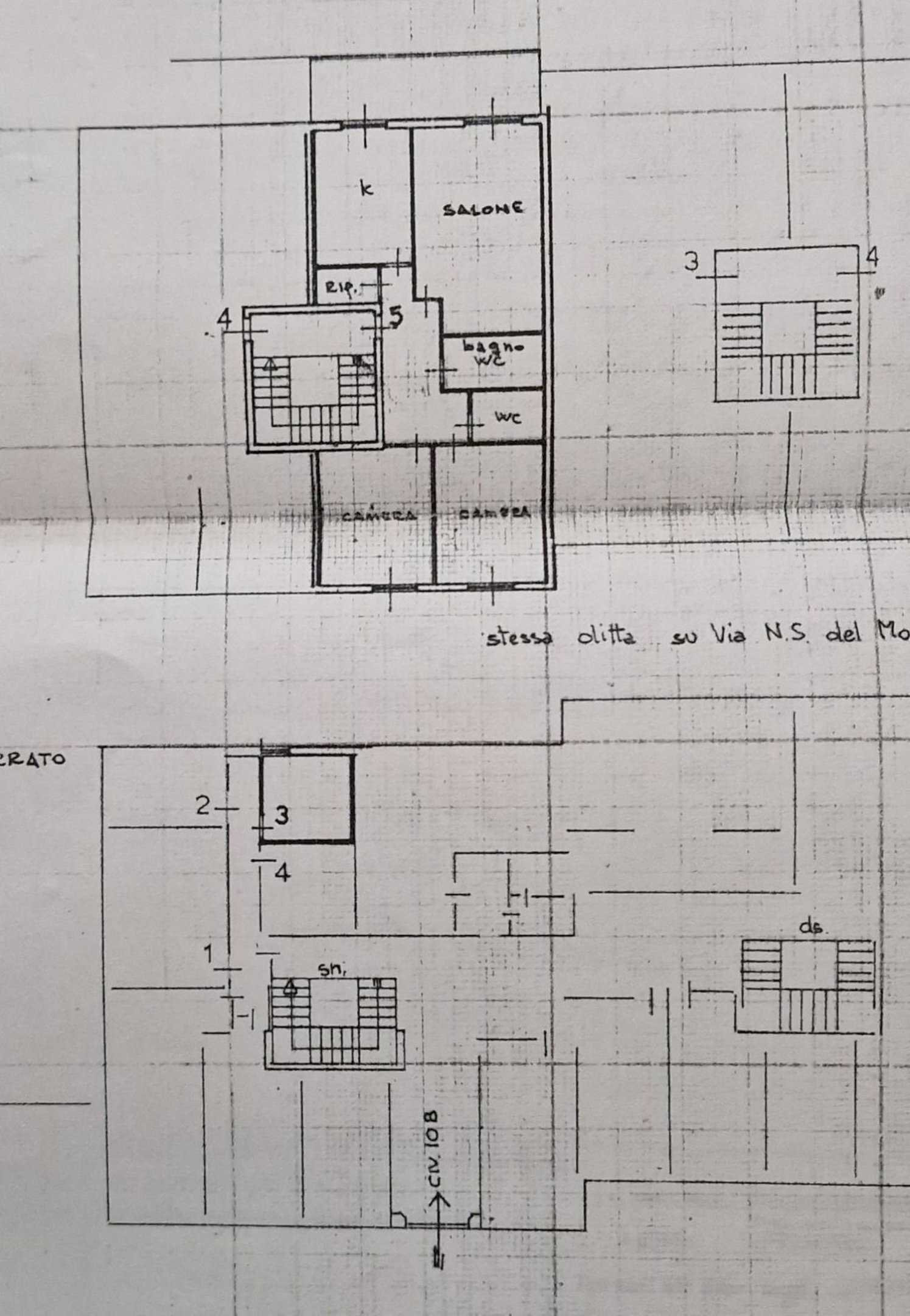 planimetria - Four-room apartment nostra signore del monte, Savona - floor plans 1