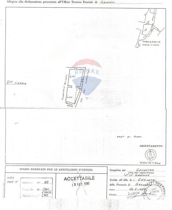 Pianta 2D - Casa indipendente VIA DEL TUFOLINO
 
12, Roccastrada - planimetria 1