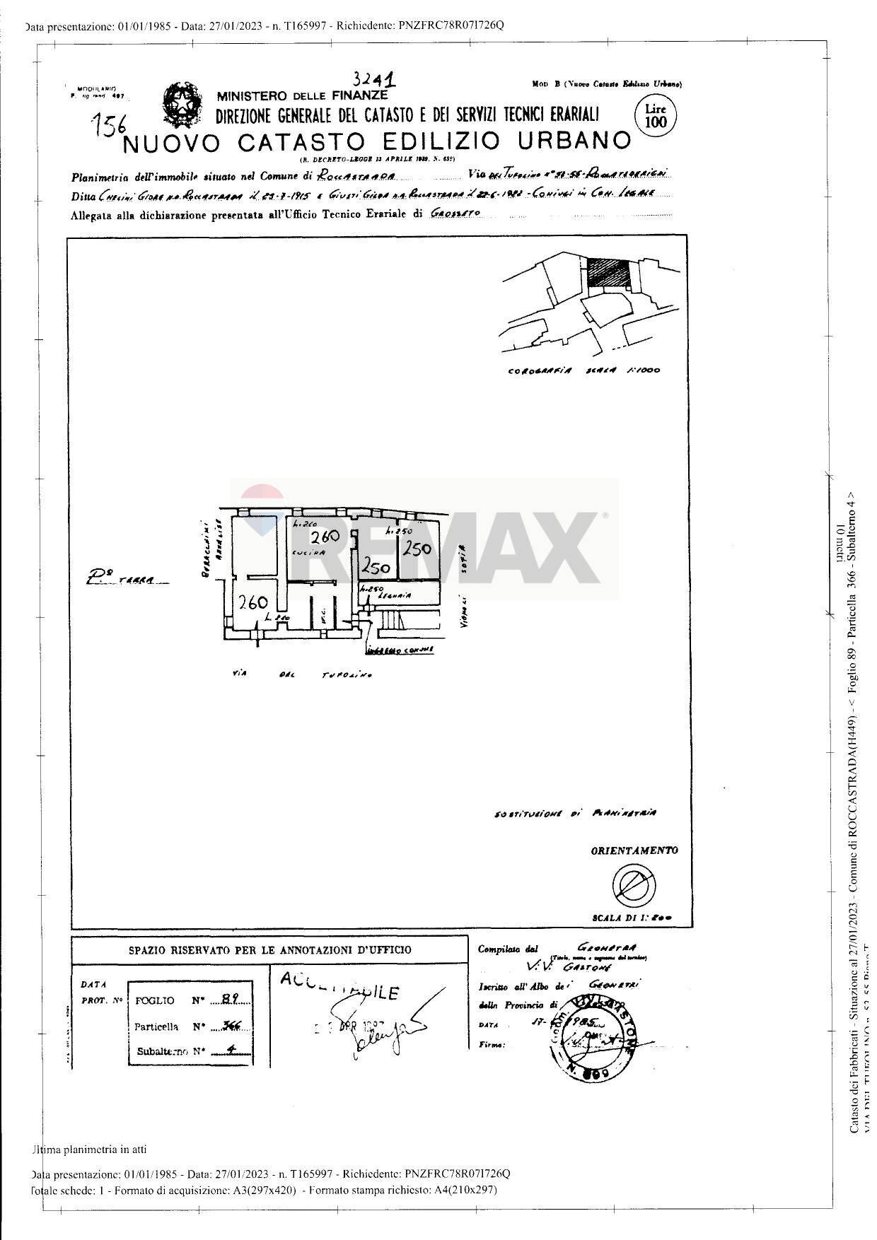 Pianta 2D - Independent house VIA DEL TUFOLINO
 
53, Roccastrada - floor plans 1