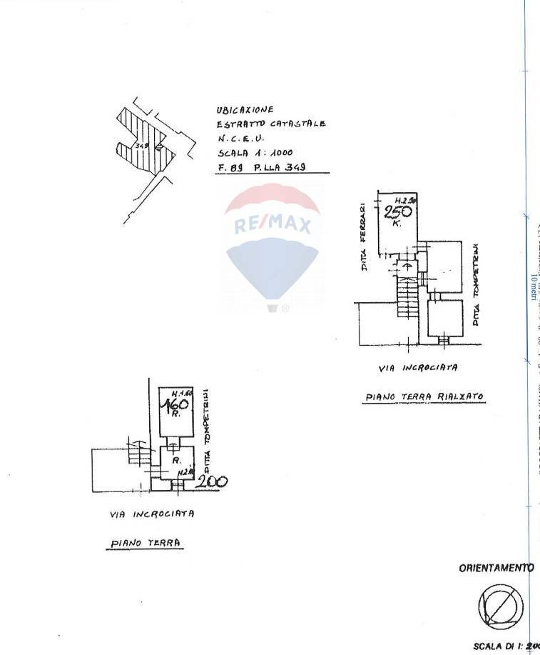PLANIMETRIA - Casa indipendente VIA DELL'INCROCIATA
 
6, Roccastrada - planimetria 1