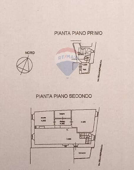PLANIMETRIA - Quadrilocale VIA DELLA REPUBBLICA
 
30, Roccastrada - planimetria 1