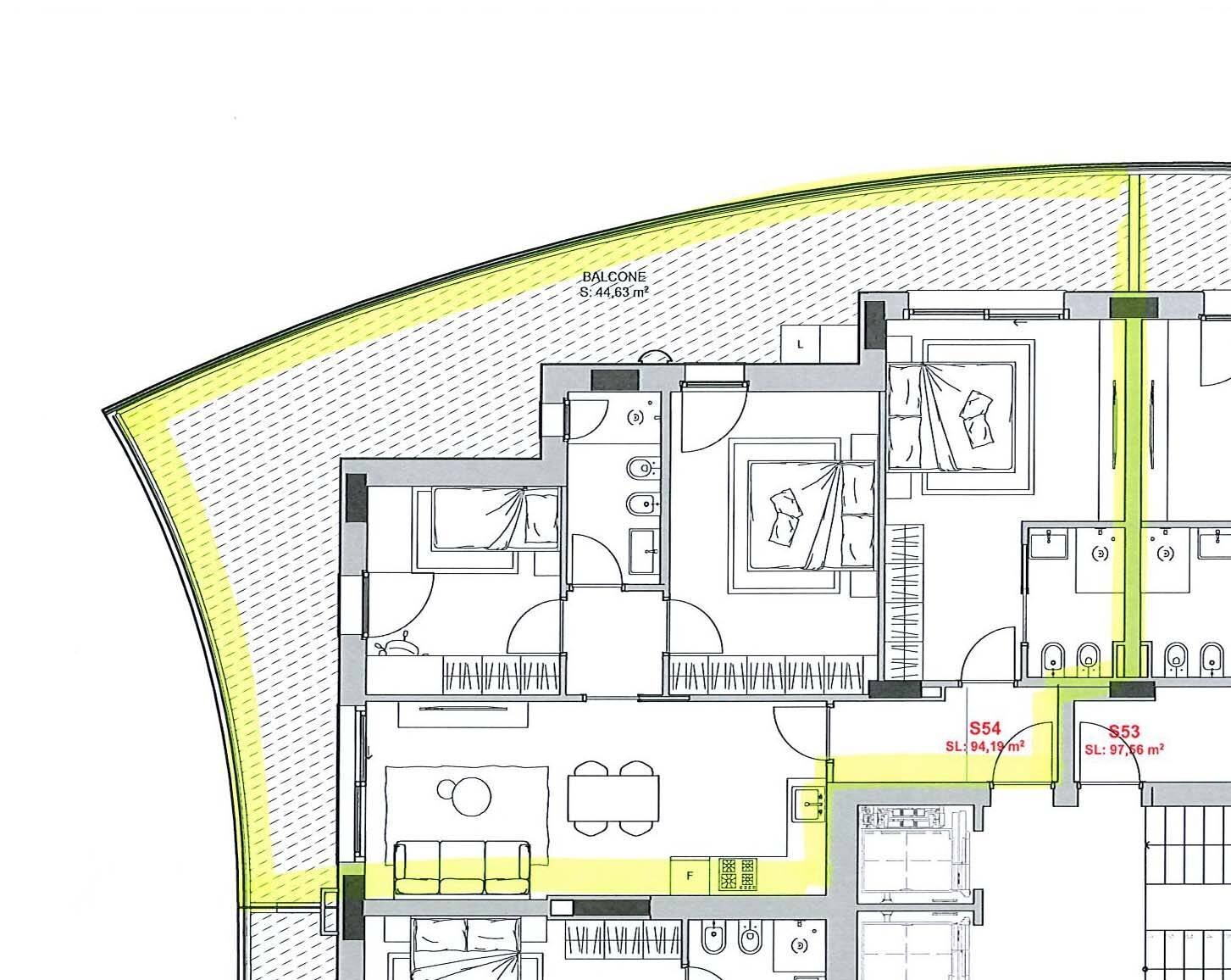 Foto 1 - Quadrilocale Viale Trieste, Pesaro - foto 1