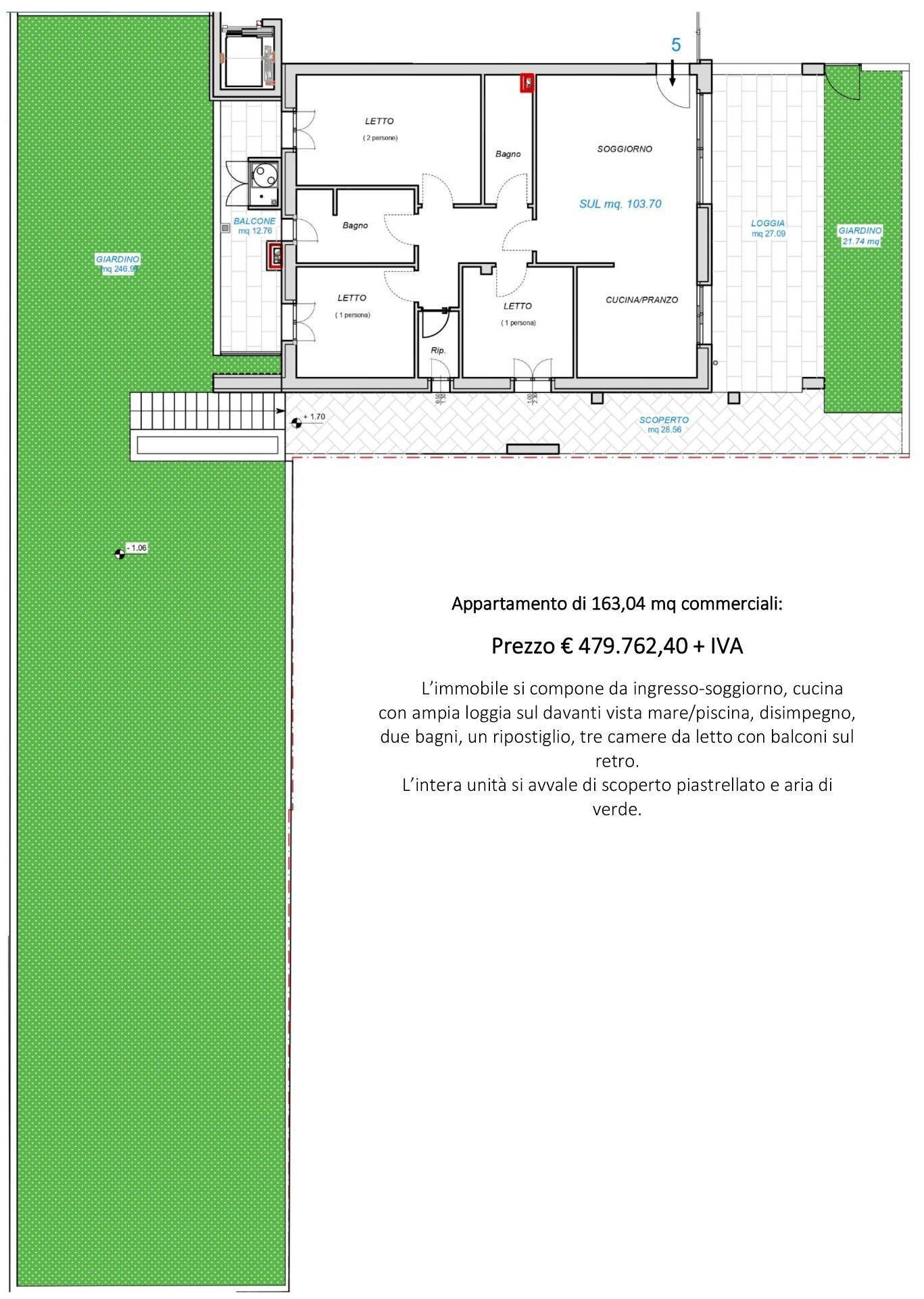 Foto 2 - Apartment Via Nelli, Fano - photo 2