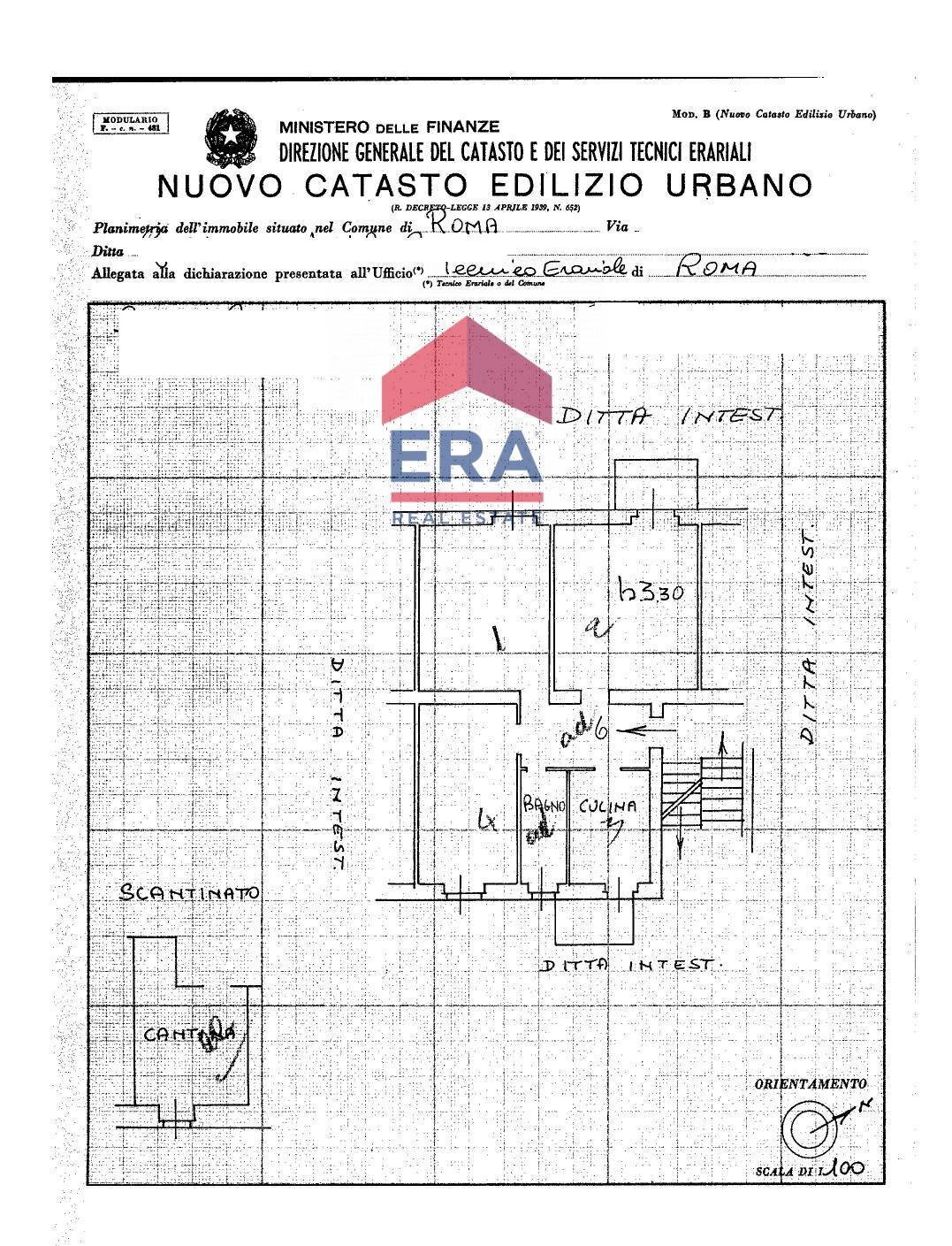 Foto 31 - Three-room apartment Via Giuseppe Andre'
 
22, Roma - floor plans 1