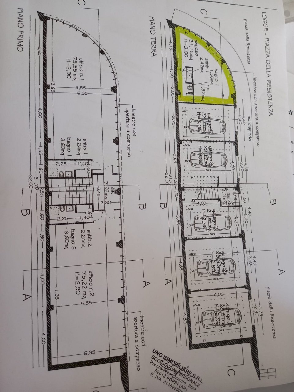 Foto 1 - Shop piazza della resistenza, Bibbiena - photo 1