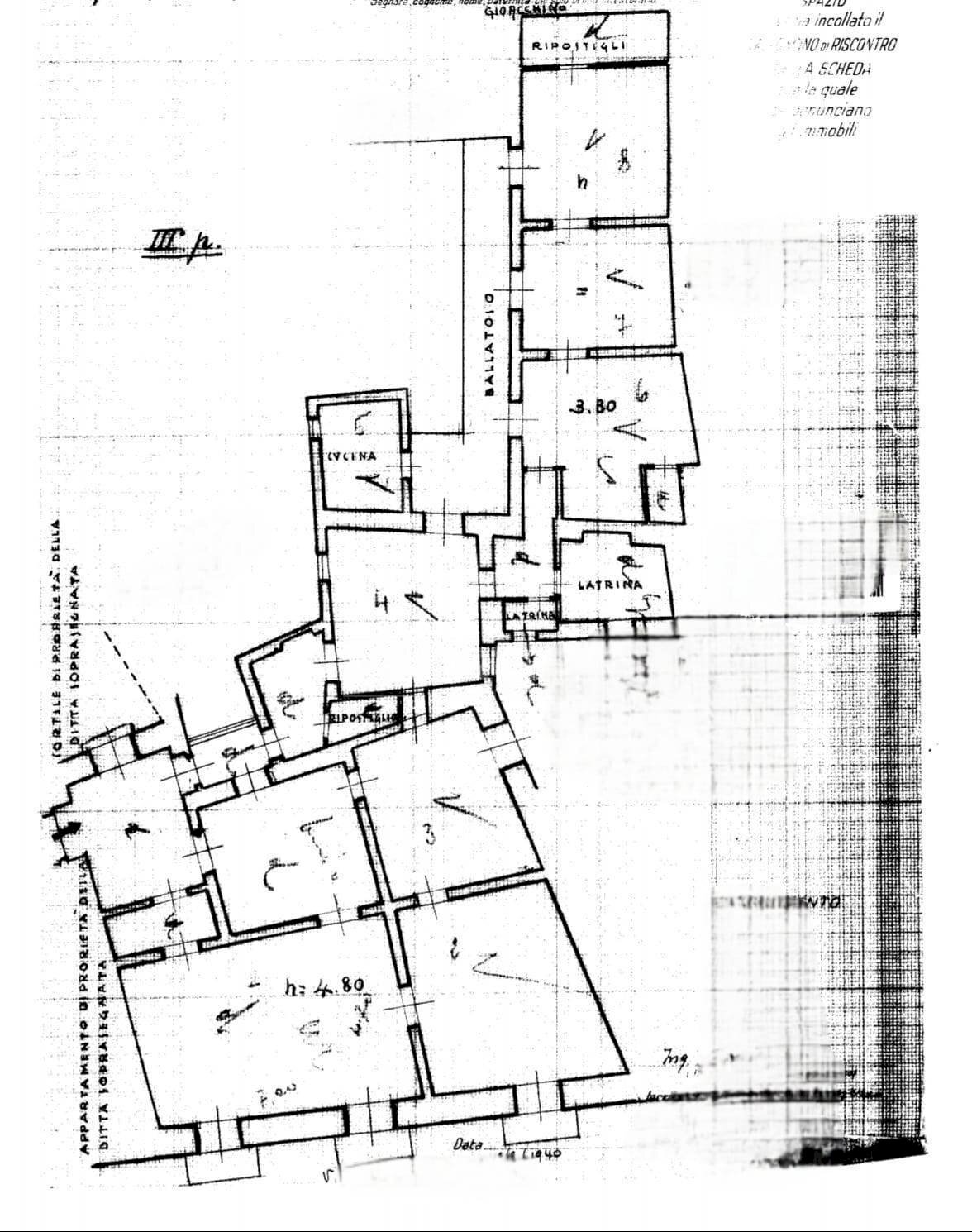 Foto 31 - Appartamento Piazza Manganelli
 
snc, Catania - planimetria 1