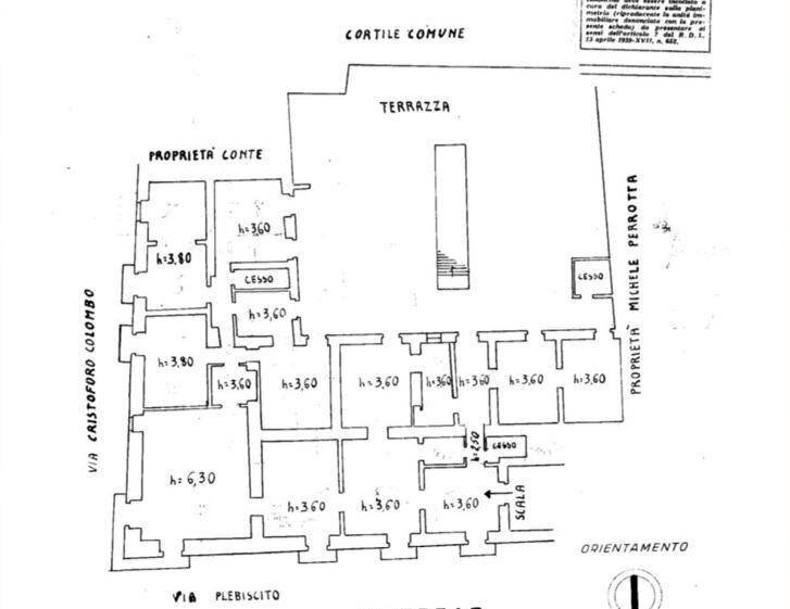 Foto 49 - Appartamento Via Plebiscito
 
9, Catania - planimetria 1