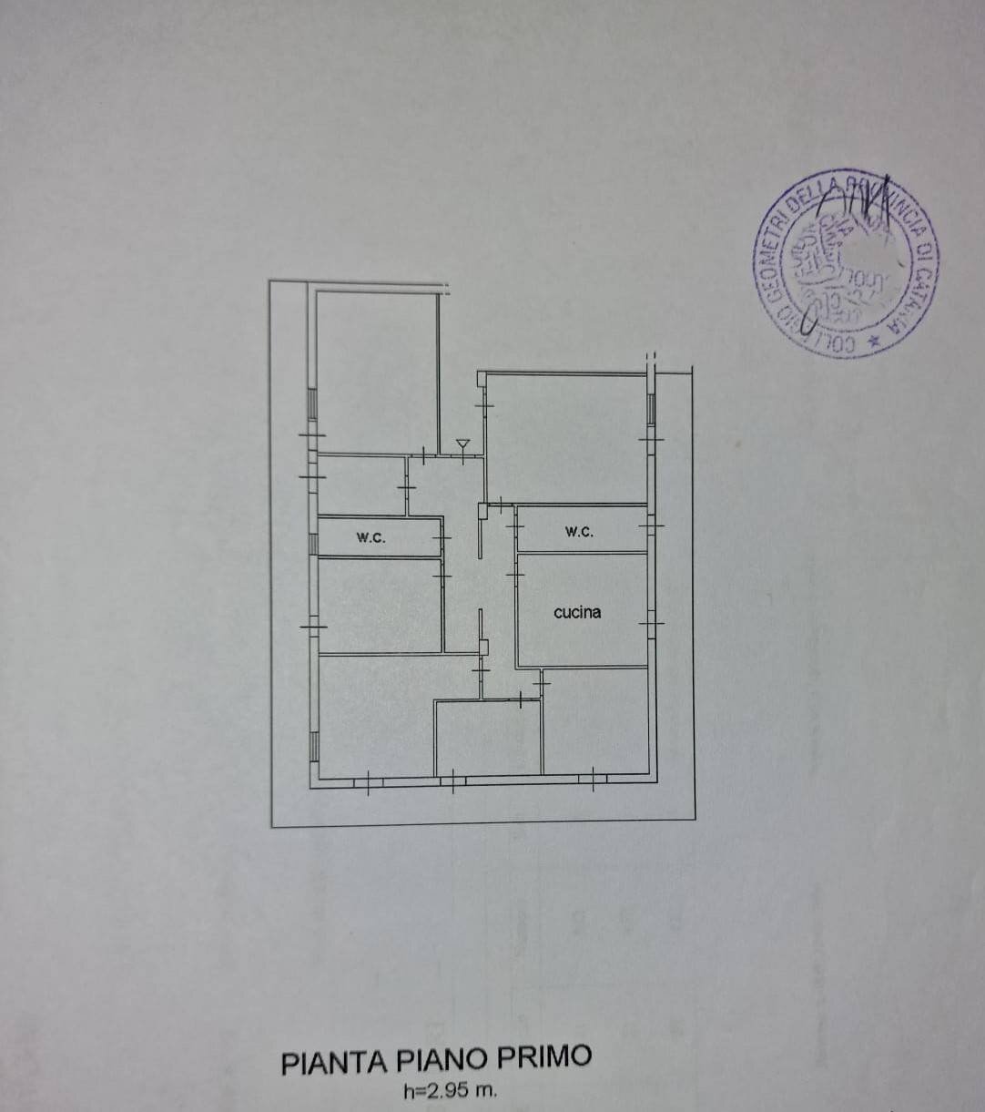 Foto 26 - Appartamento Via Generale Cascino
 
snc, Pedara - planimetria 1