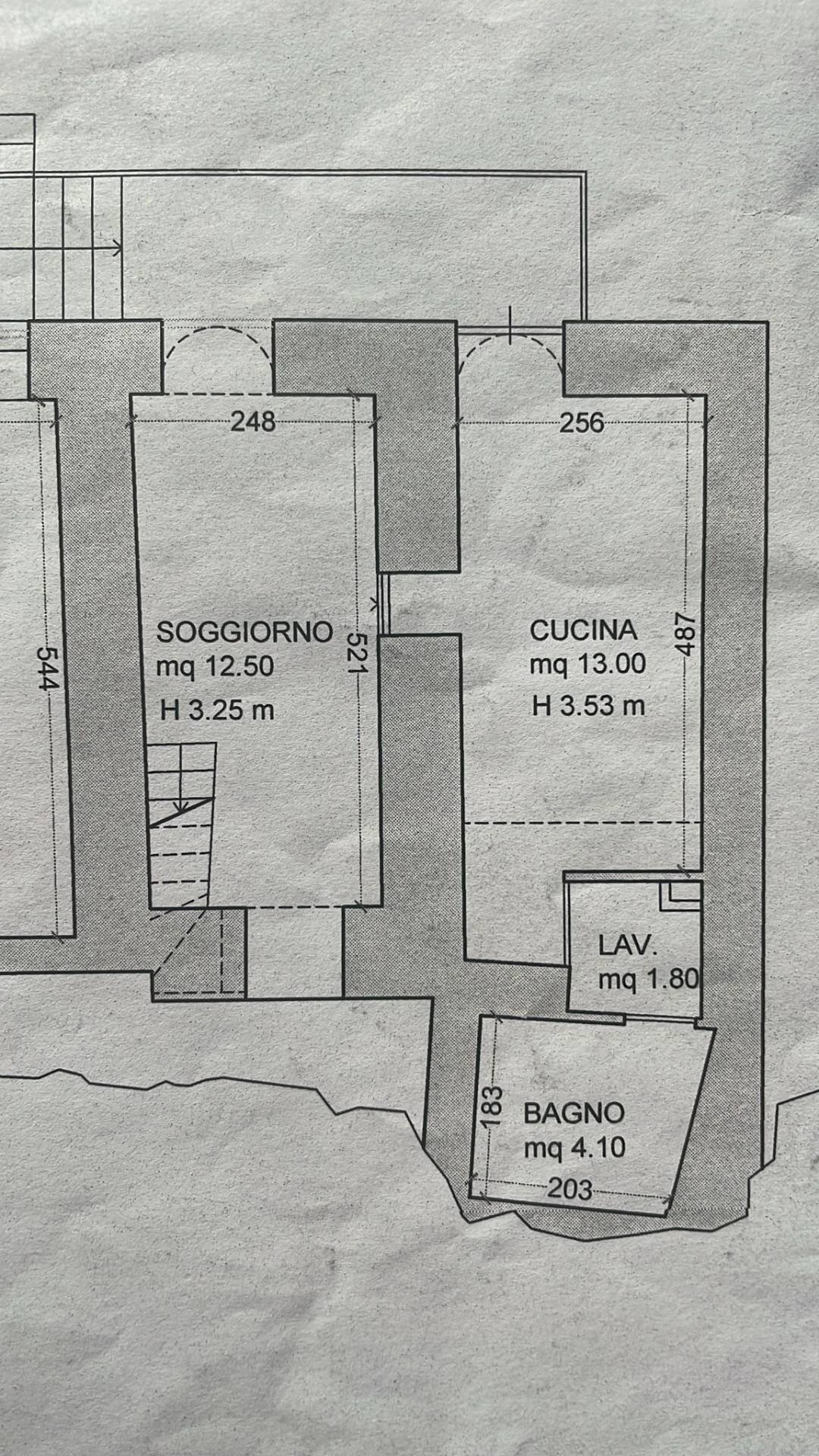 Foto 11 - Casa indipendente corso mazzini, Ragusa - planimetria 1