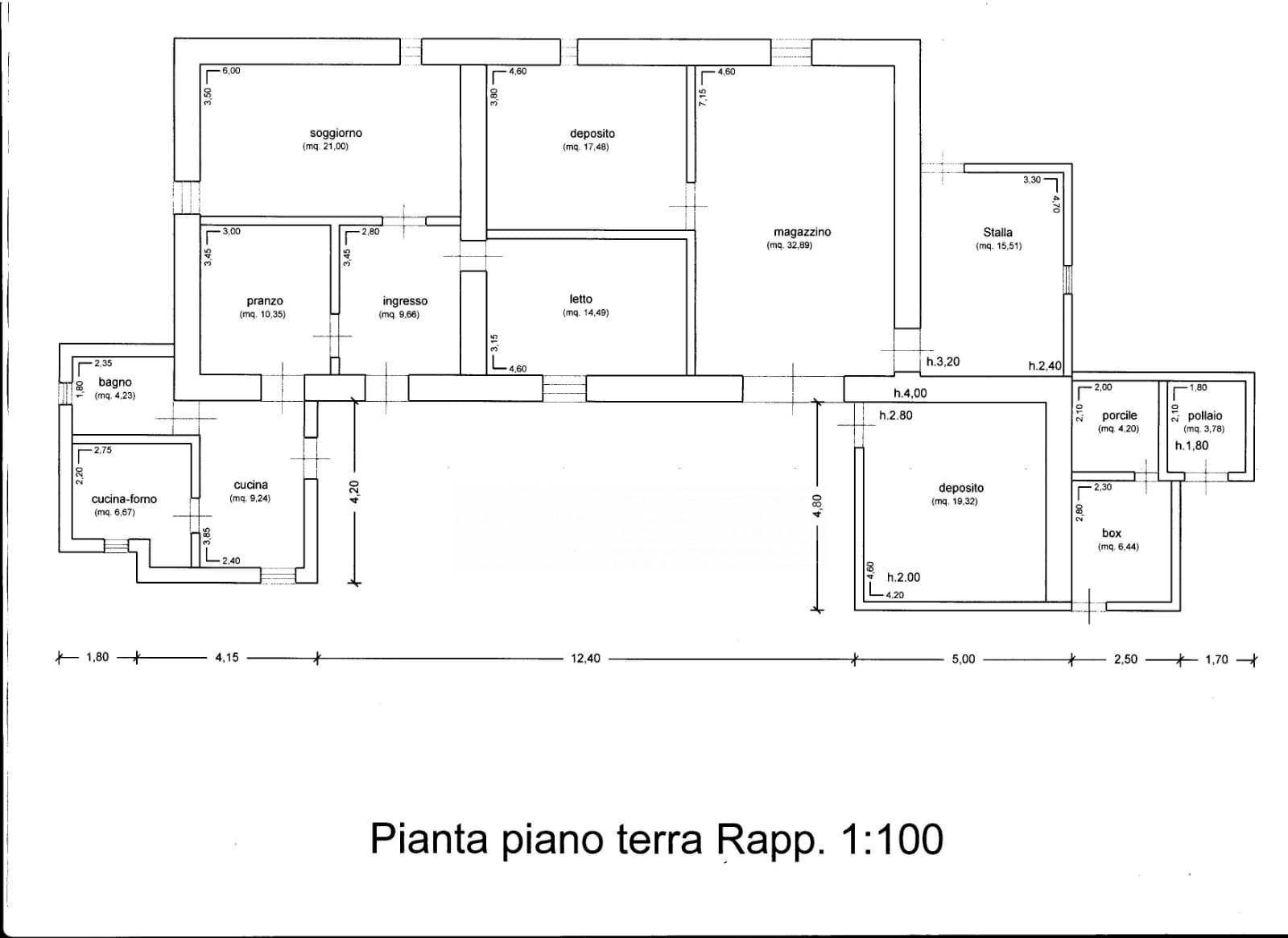 Foto 12 - Rustico VIa Modica Ispica
 
snc, Modica - planimetria 1