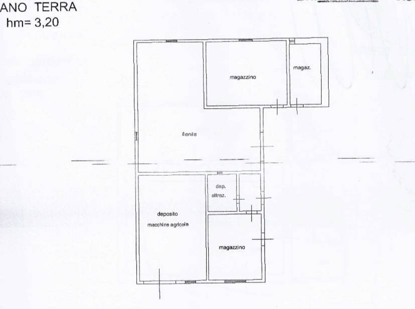 Foto 17 - Rustico contrada vallefame, Palazzolo Acreide - planimetria 1