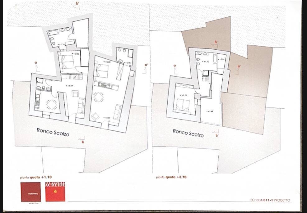 Foto 22 - Independent house Ronco Scalzo
 
9, Palazzolo Acreide - floor plans 1