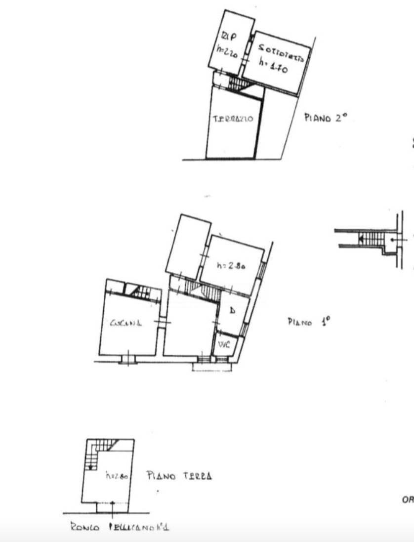 Foto 40 - Casa indipendente Ronco Pellicano, Noto - planimetria 1
