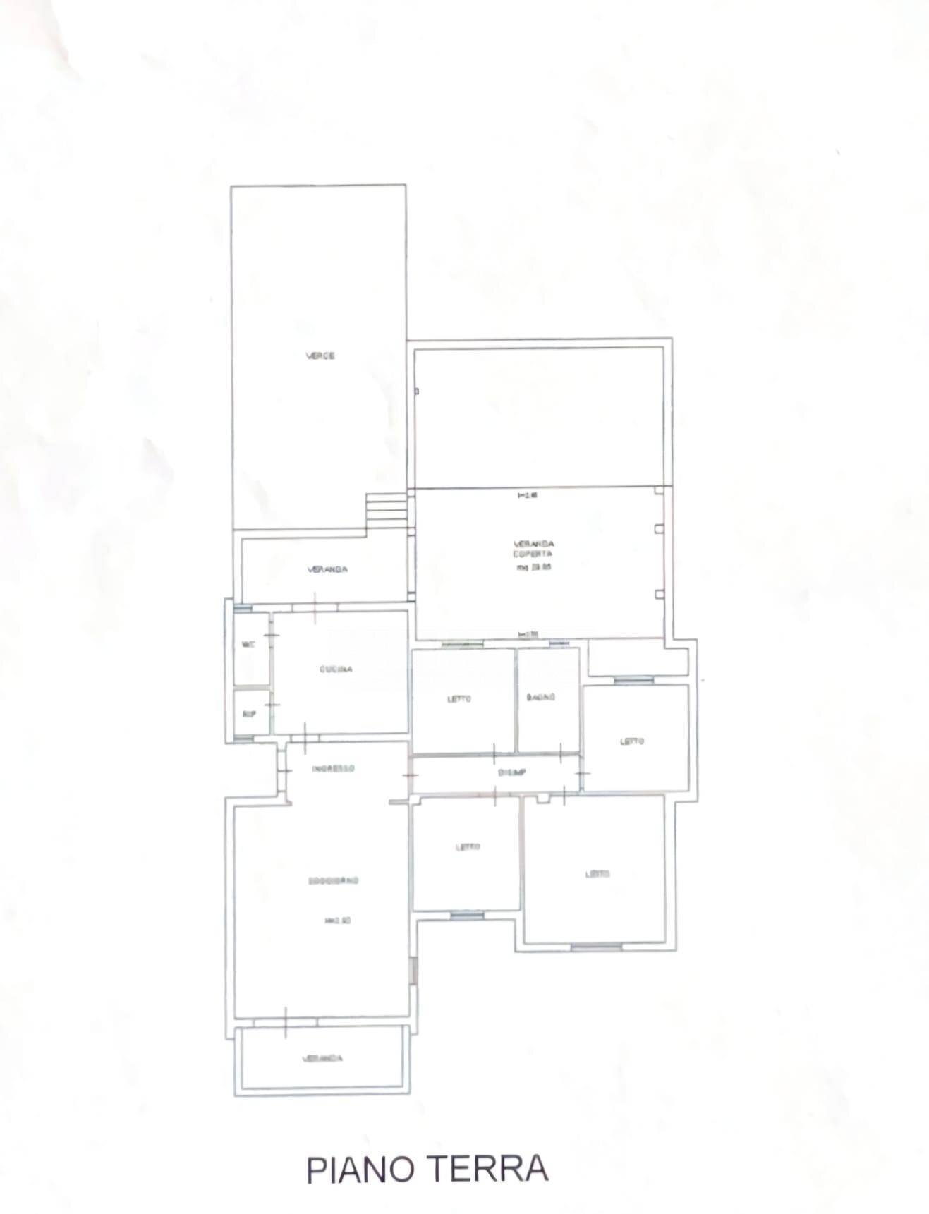 Foto 33 - Villa Via Biscari
 
snc, Comiso - planimetria 1