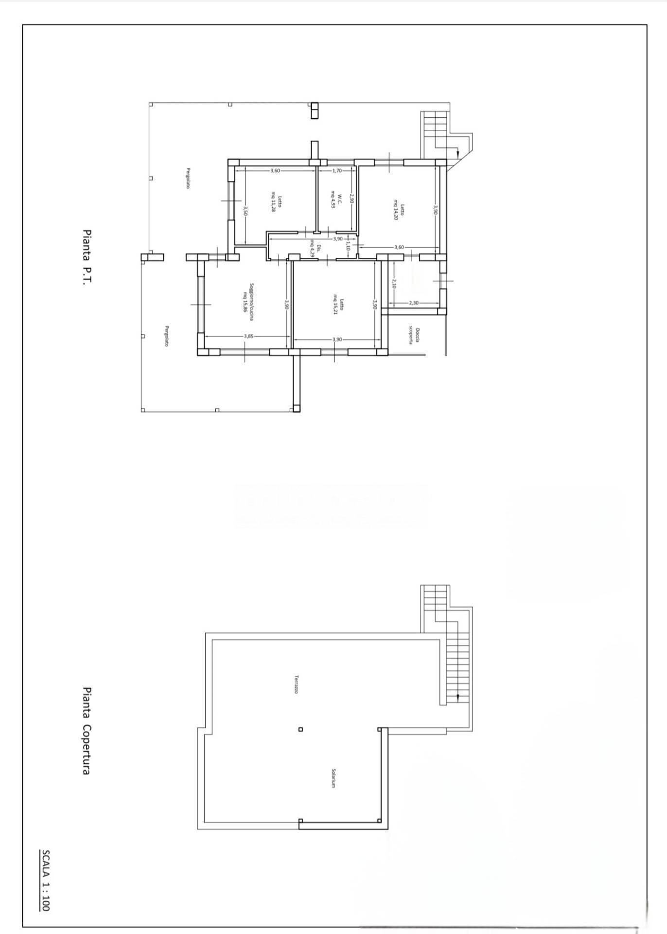 Foto 20 - Villa contrada reitani
 
snc, Noto - planimetria 1