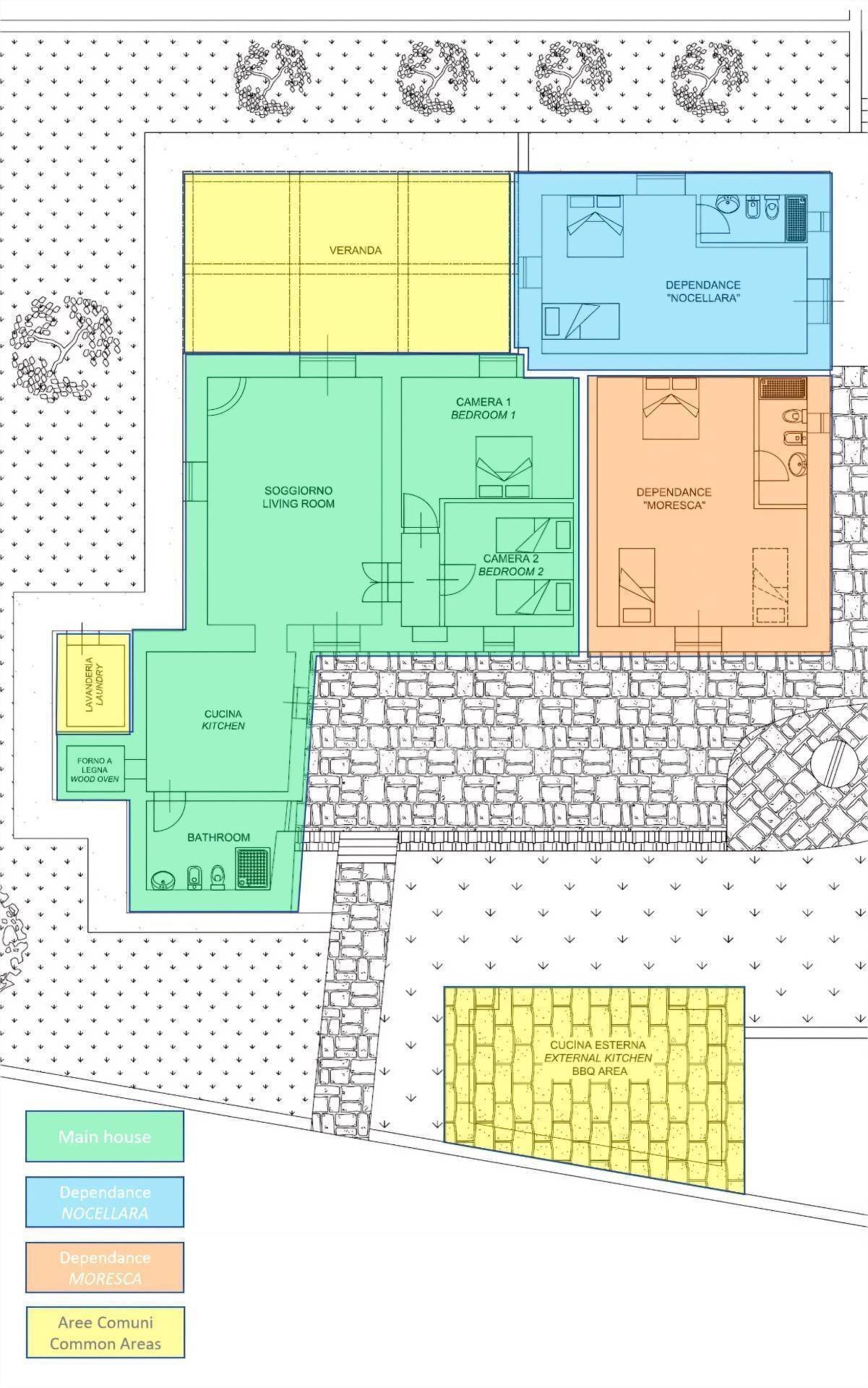 Foto 36 - Villa strada provinciale 28, Modica - planimetria 1