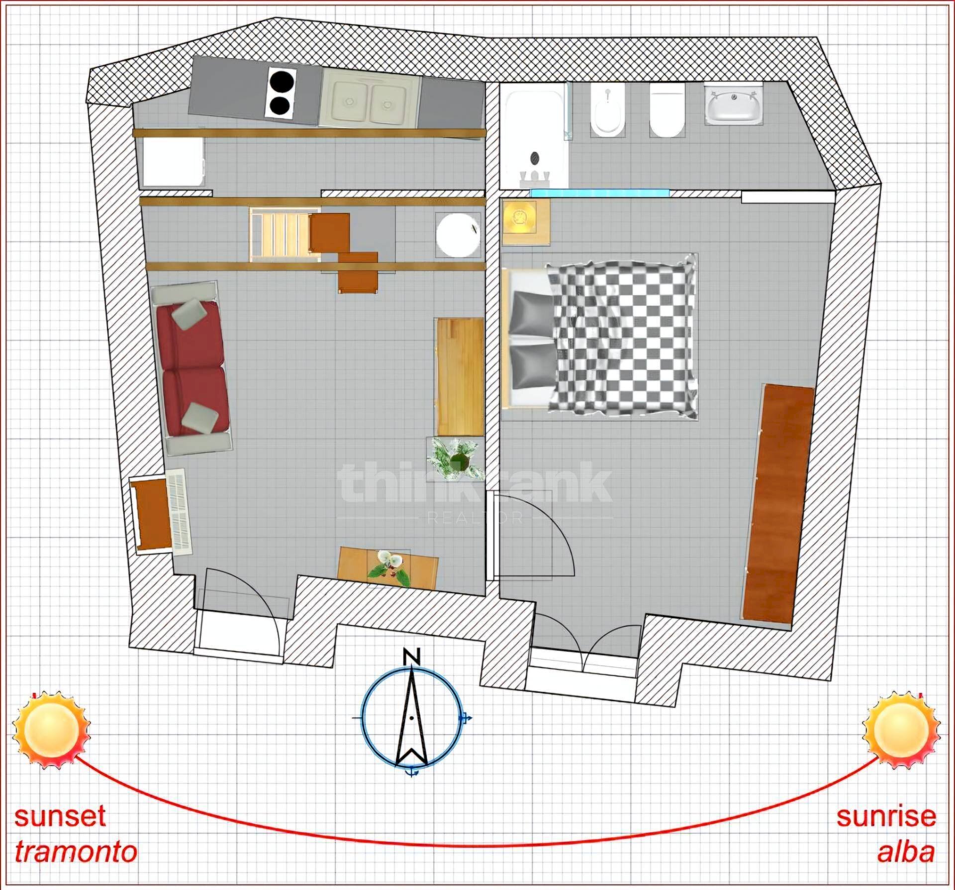 Foto 14 - Villa via catena
 
snc, Modica - planimetria 1