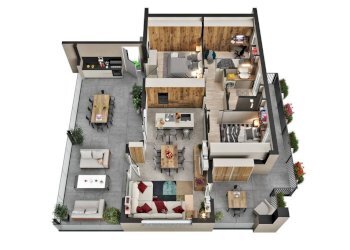 Planimetria - Quadrilocale Regione Arionda, Aosta - foto 6