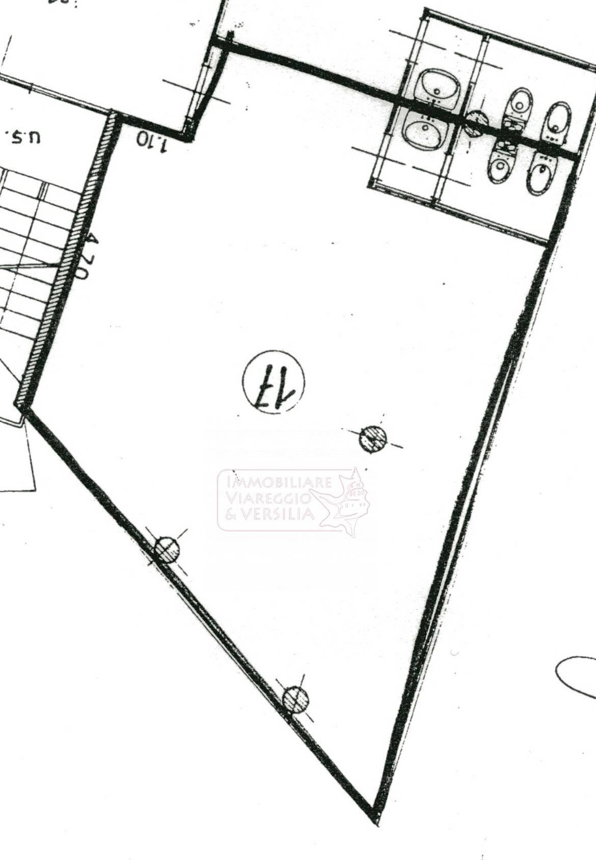 Foto 36 - Ufficio via Tobino, Viareggio - planimetria 1