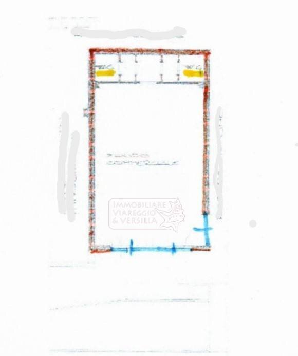 Foto 12 - Negozio via aurelia Nord, Viareggio - planimetria 1