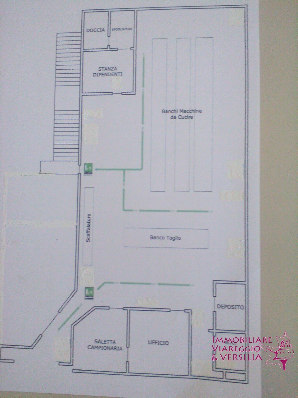 Foto 10 - Magazzino via dell'oleificio
 
5, Massarosa - planimetria 1