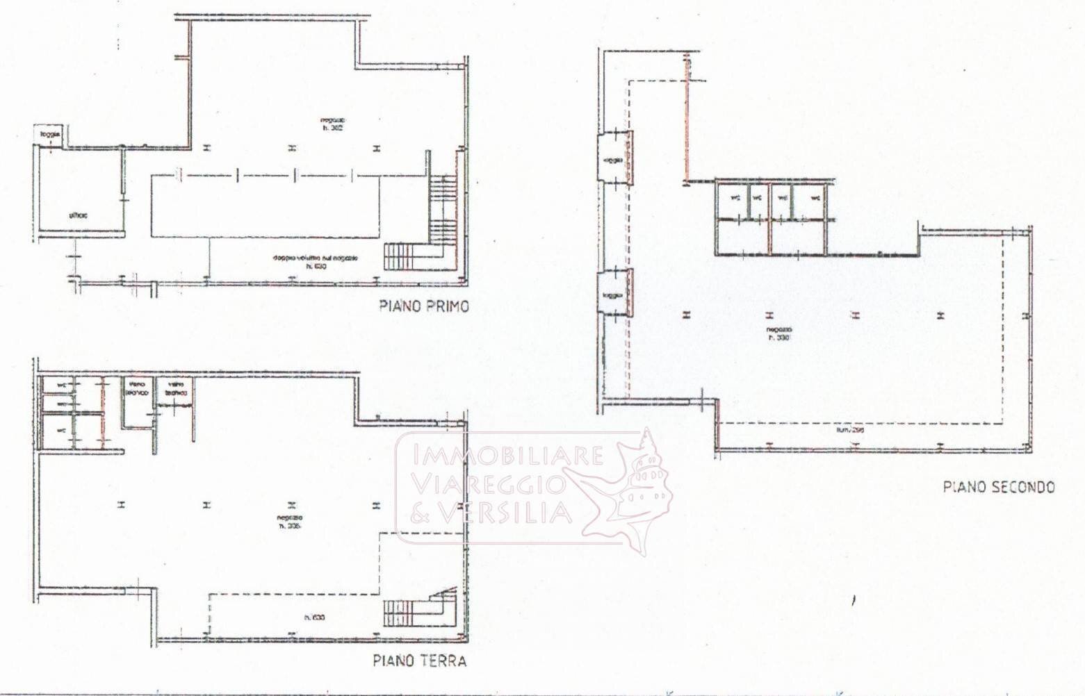 Foto 1 - Locale Commerciale via delle Darsene
 
15, Viareggio - planimetria 1