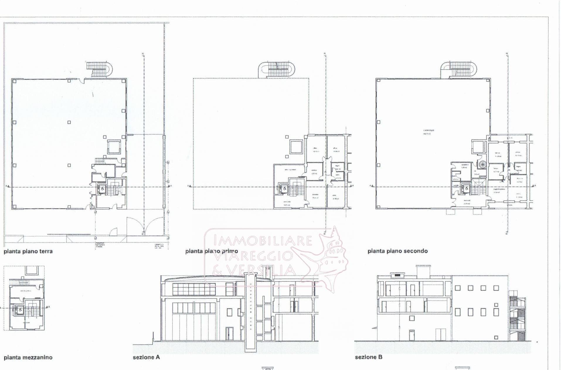 Foto 8 - Magazzino via dei Carpentieri
 
5, Camaiore - planimetria 1