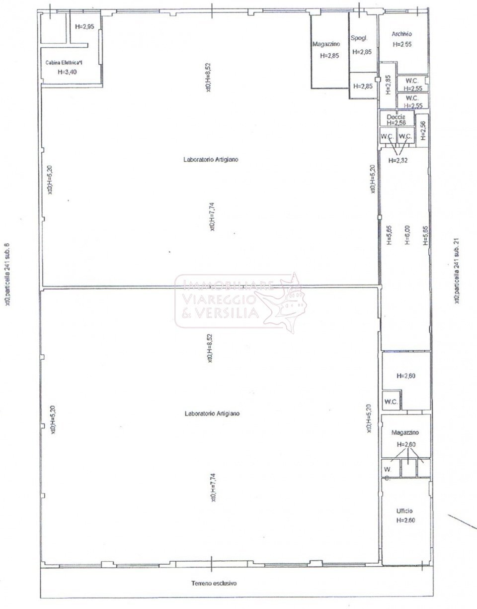 Foto 2 - Magazzino Le Bocchette, Camaiore - planimetria 1