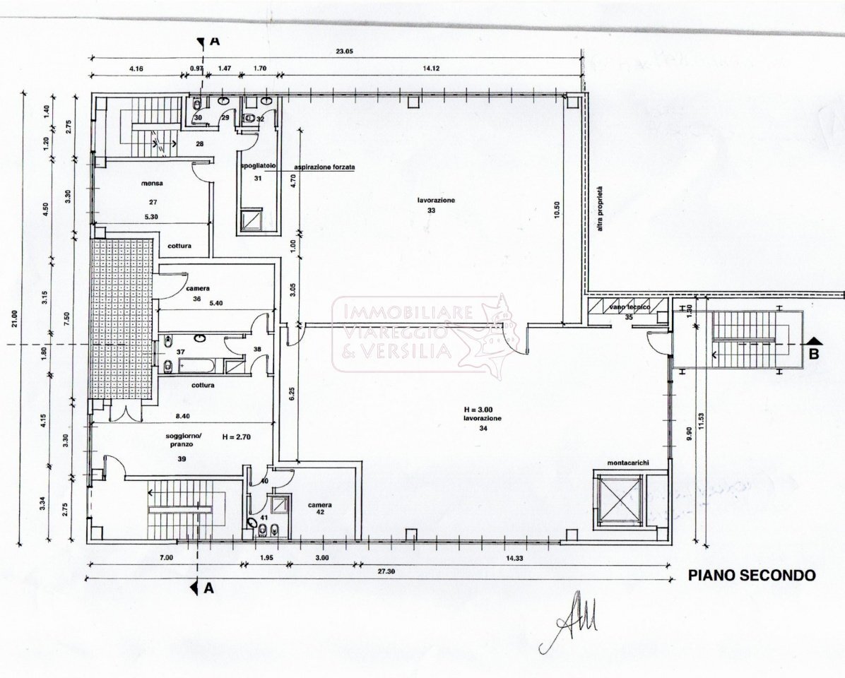 Foto 2 - Magazzino via dei Metalmeccanici
 
10, Camaiore - planimetria 1