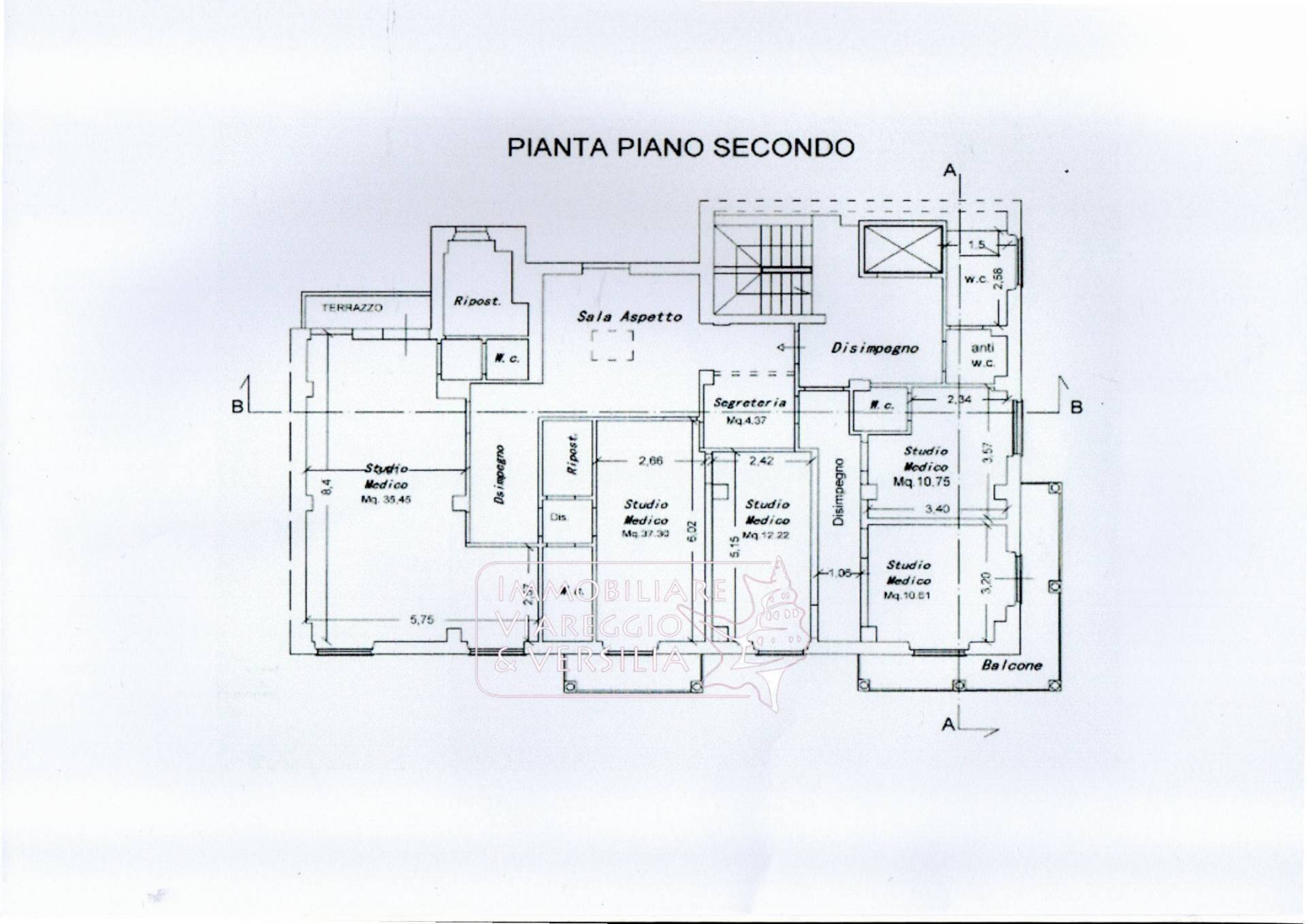 Foto 7 - Appartamento via Cesare Battisti
 
1, Viareggio - planimetria 1