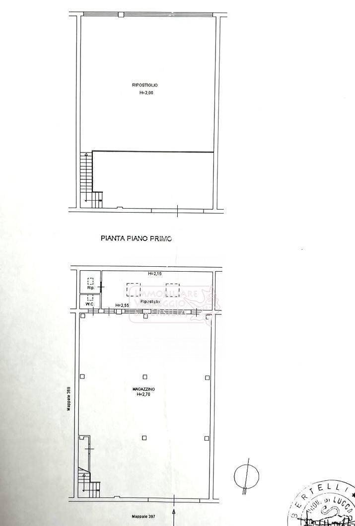 Foto 10 - Warehouse via dei Peecchi, Viareggio - floor plans 1