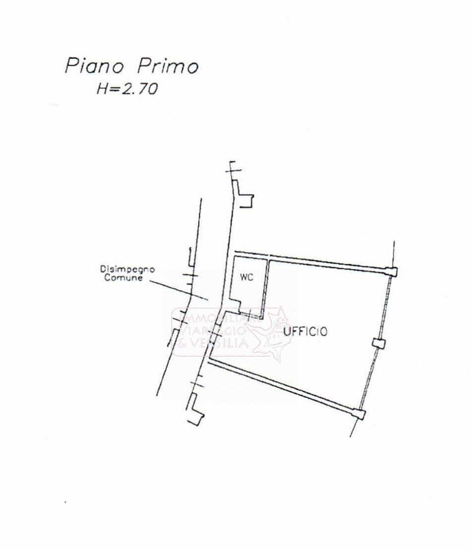 Foto 7 - Ufficio via F. Rosselli
 
20, Camaiore - planimetria 1