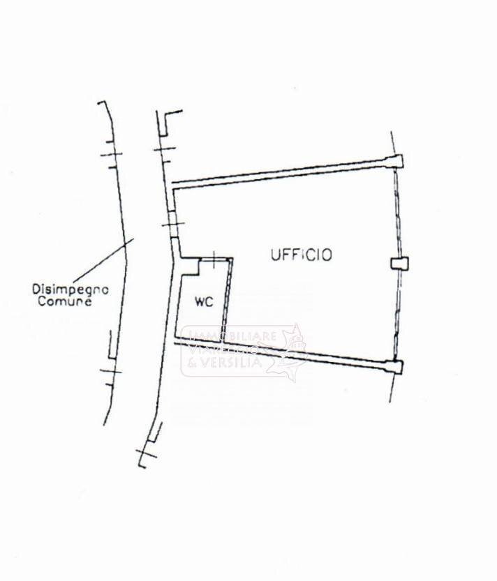 Foto 7 - Ufficio via F. Rosselli
 
20, Camaiore - planimetria 1