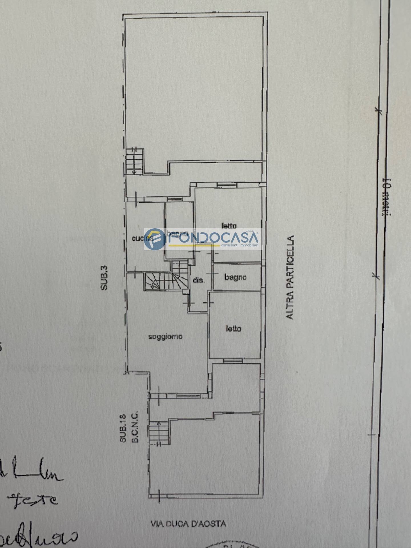 Foto 25 - Villa a Schiera Via Duca DAosta
 
81, Cavallino - planimetria 1