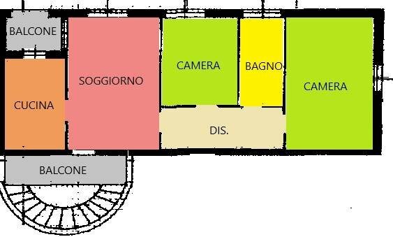 Foto 25 - Trilocale Via emilia pavese
 
1, Rottofreno - planimetria 1
