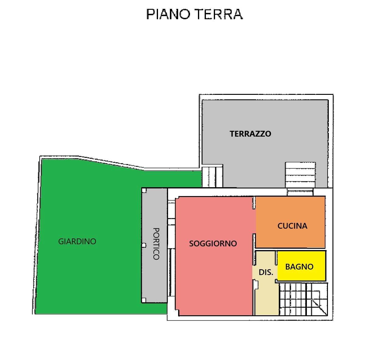 Foto 73 - Casa semi indipendente Via F. Subacchi, Gossolengo - planimetria 1