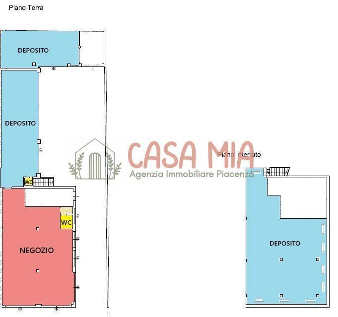 Foto 29 - Negozio Via emilia est
 
78, Rottofreno - planimetria 1