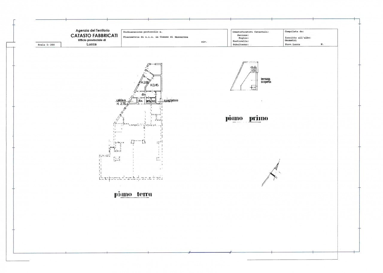 Foto 2 - Locale Commerciale Massarosa - planimetria 1