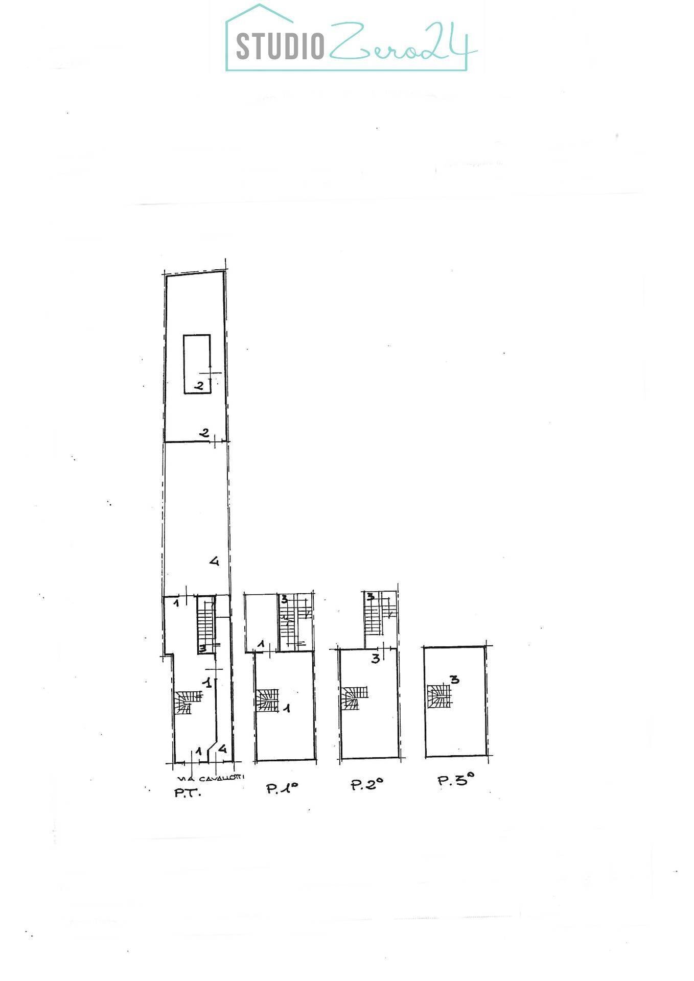 Foto 50 - Stabile - Palazzo via cavallotti, Viareggio - planimetria 1