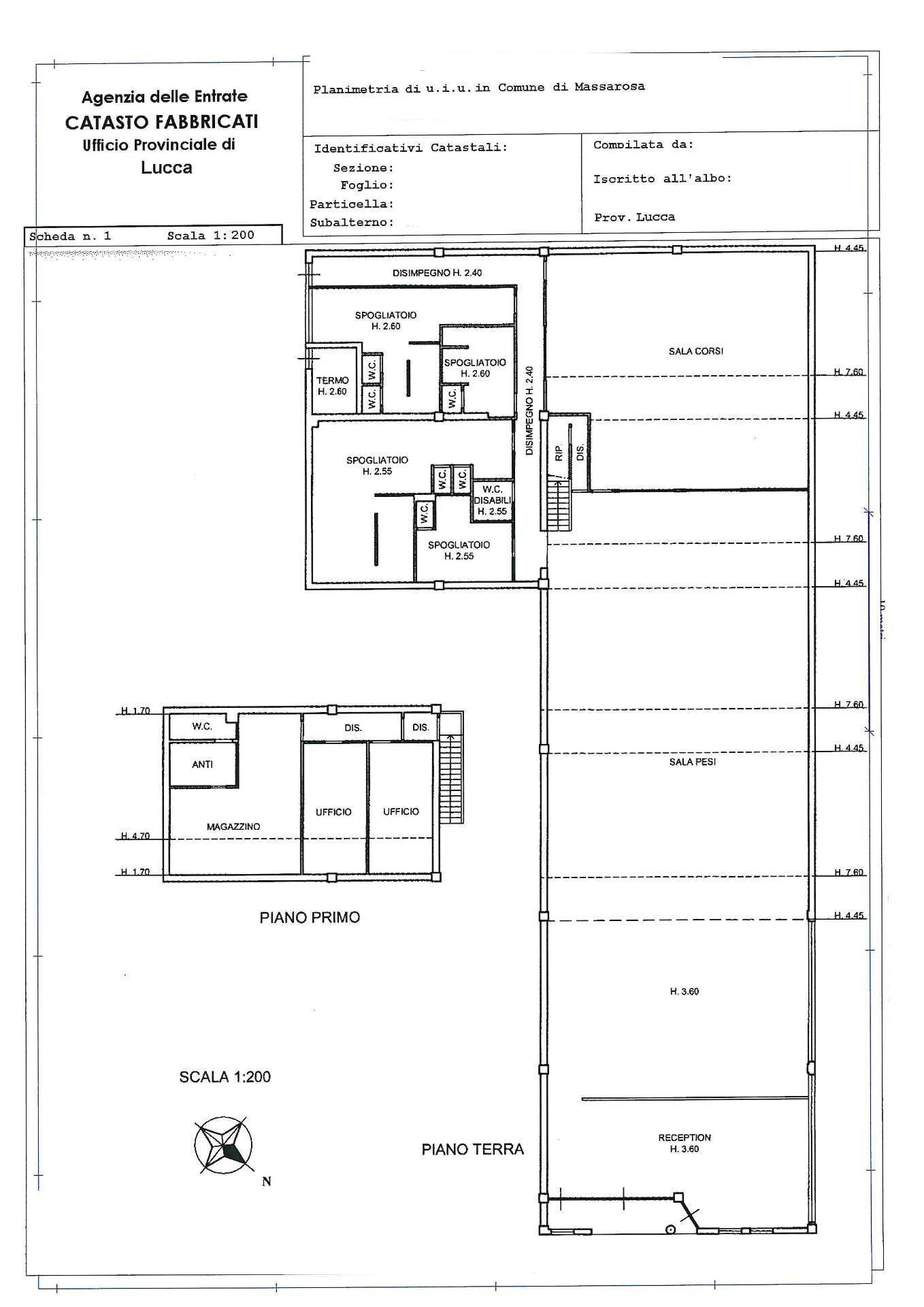 Foto 15 - Locale Commerciale Massarosa - planimetria 1