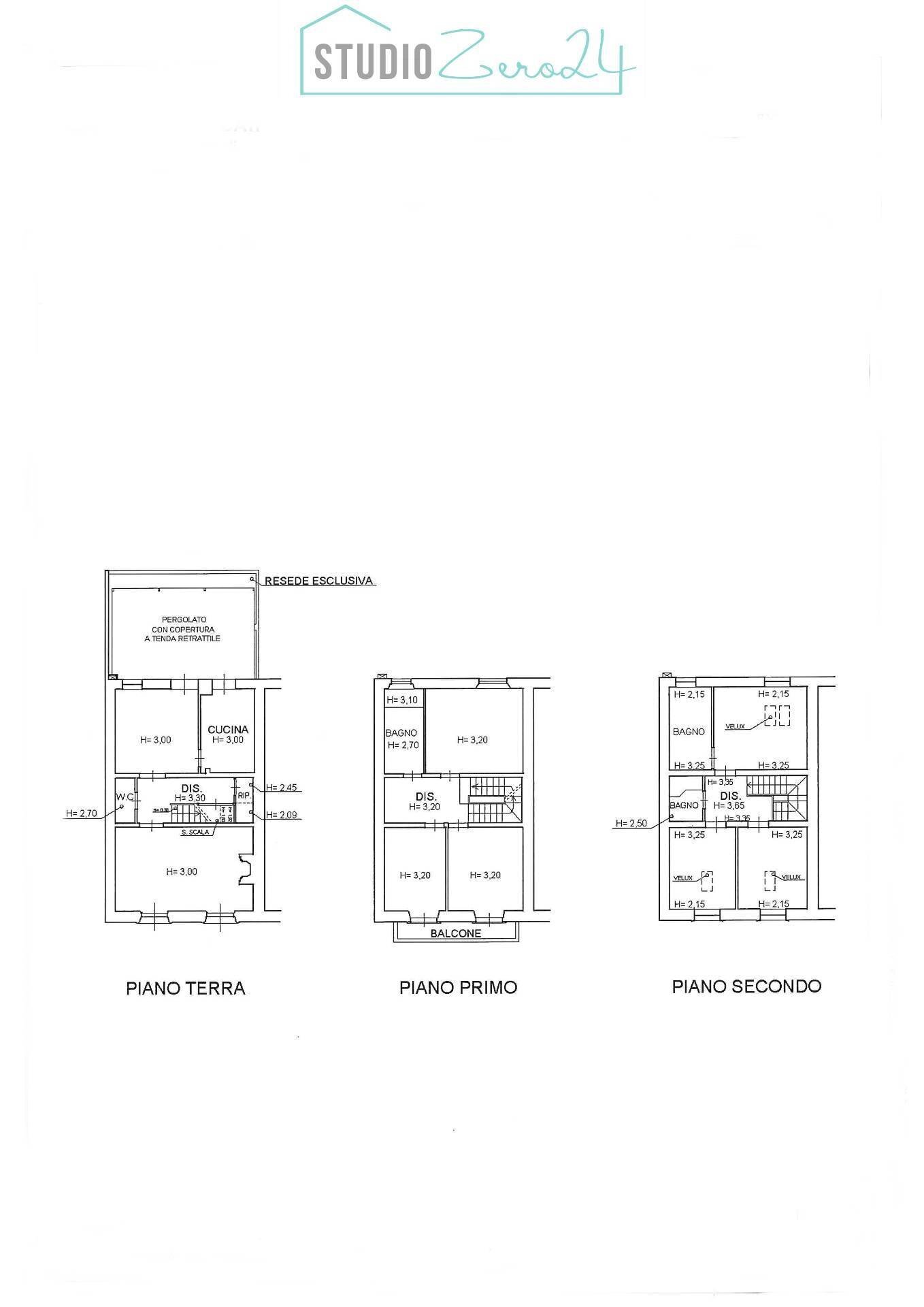 Foto 53 - Casa semi indipendente via montello, Viareggio - planimetria 1