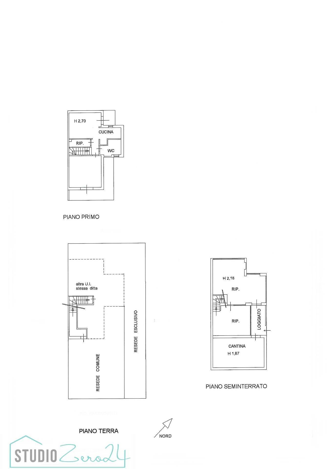 Foto 47 - Casa semi indipendente Via dei Ghivizzani, Massarosa - planimetria 1