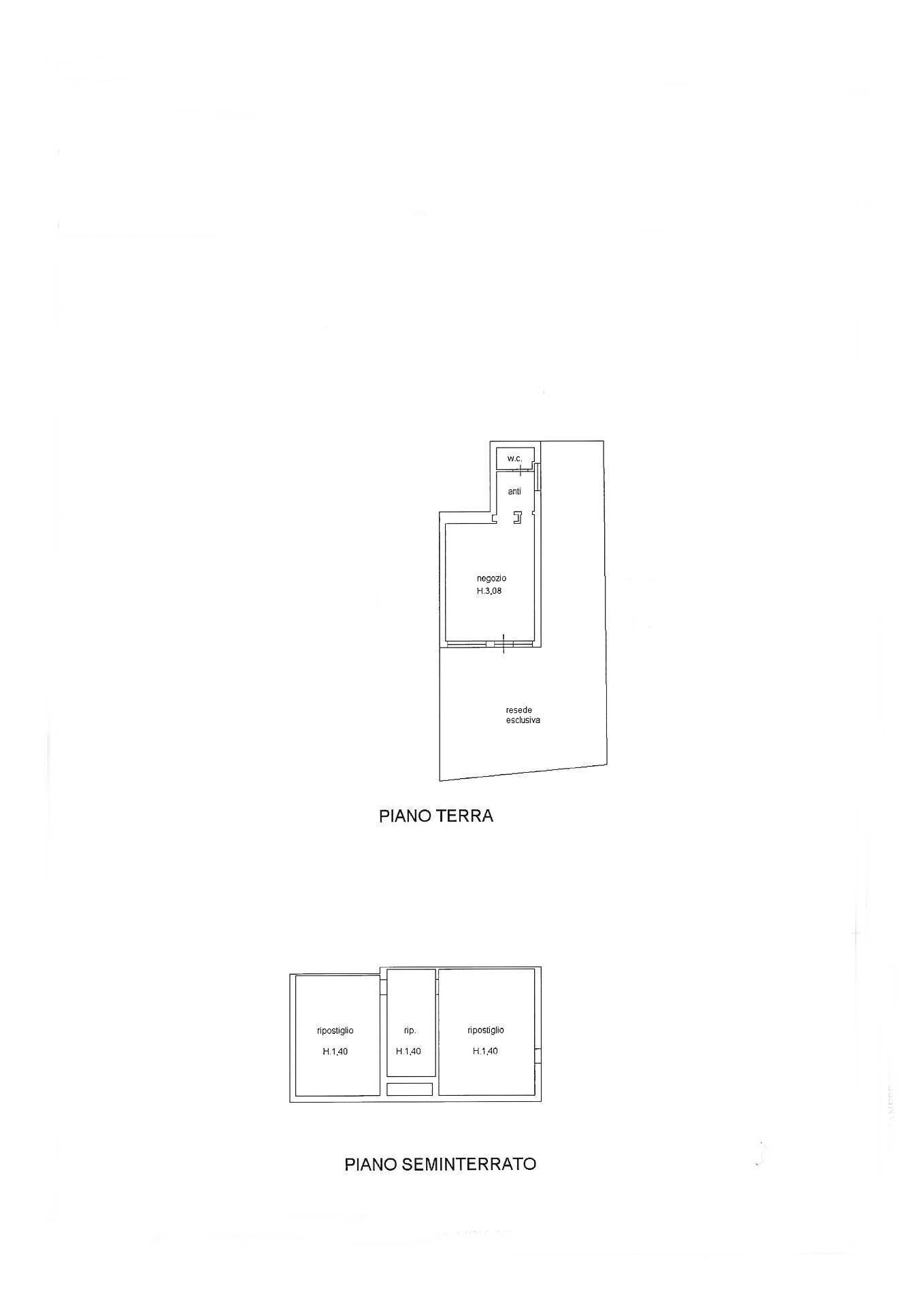 Foto 10 - Locale Commerciale Via Sarzanese Sud, Massarosa - planimetria 1