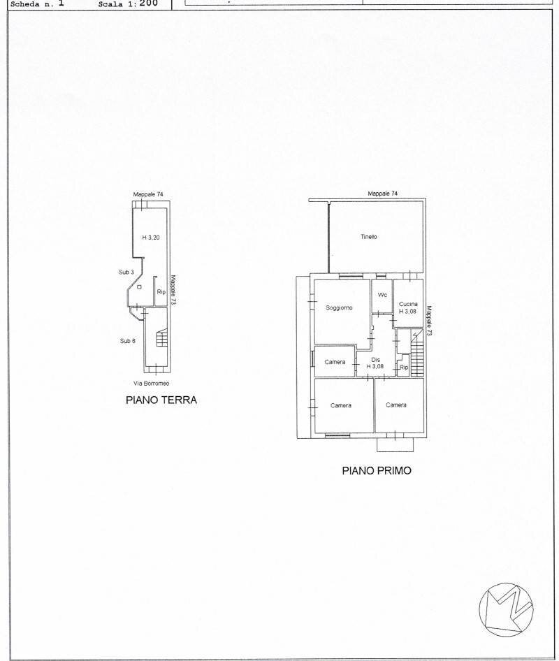 Foto 37 - Appartamento via san Giovanni bosco, Viareggio - planimetria 1