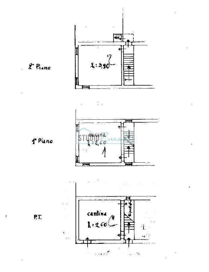 Foto 19 - Casa semi indipendente Seravezza - planimetria 1