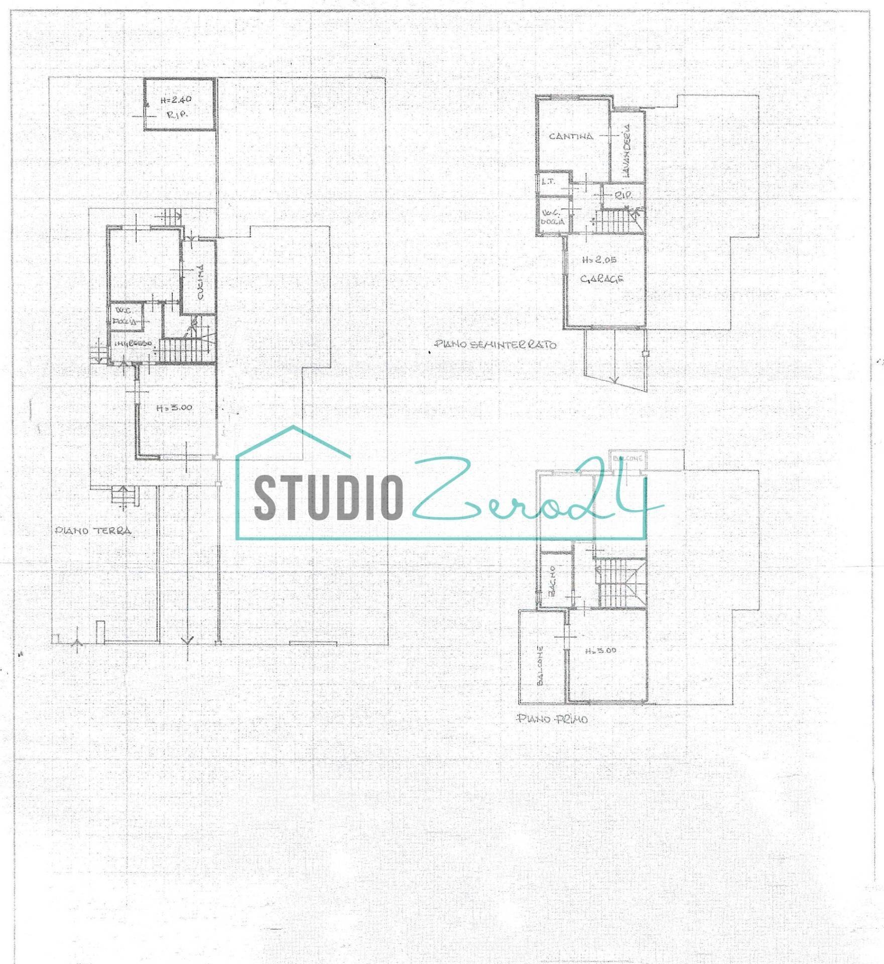 Foto 24 - Casa semi indipendente Pietrasanta - planimetria 1